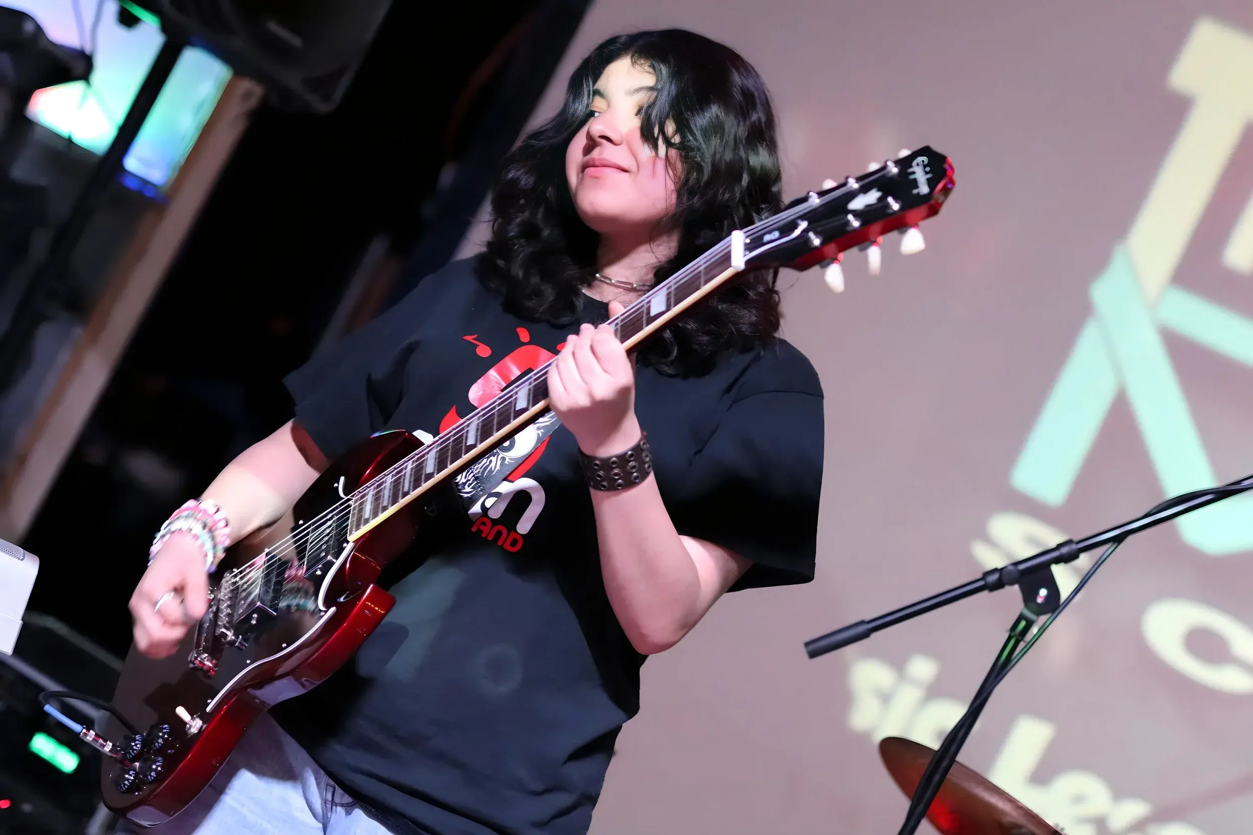 Guitar lessons at The World of Music School