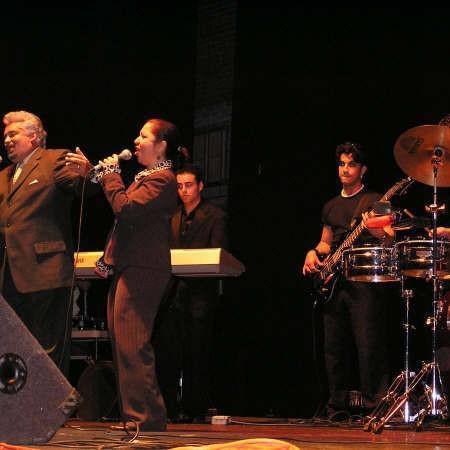 Max Acosta performing with Nino Segarra at the Ritz Theatre, New Jersey