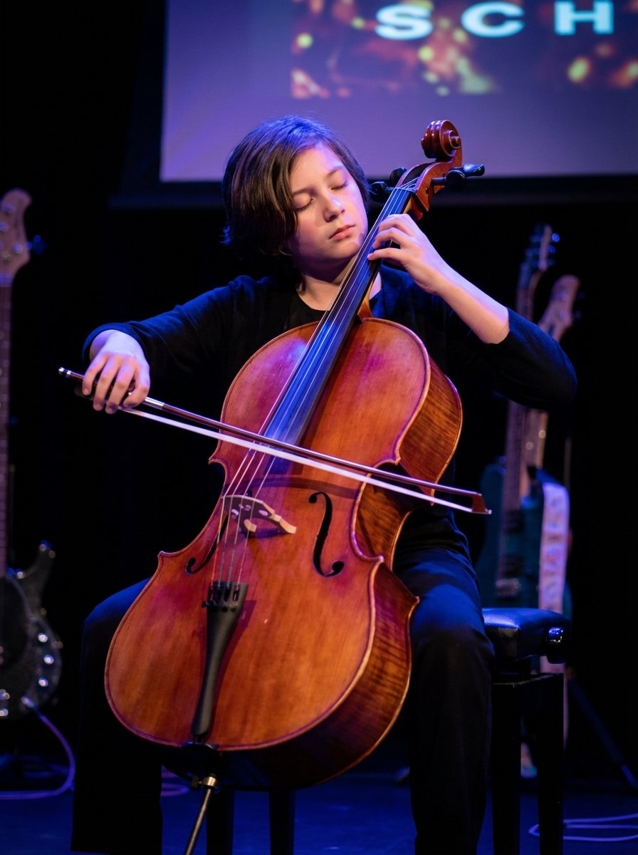 Clases de Chelo en The World of Music School
